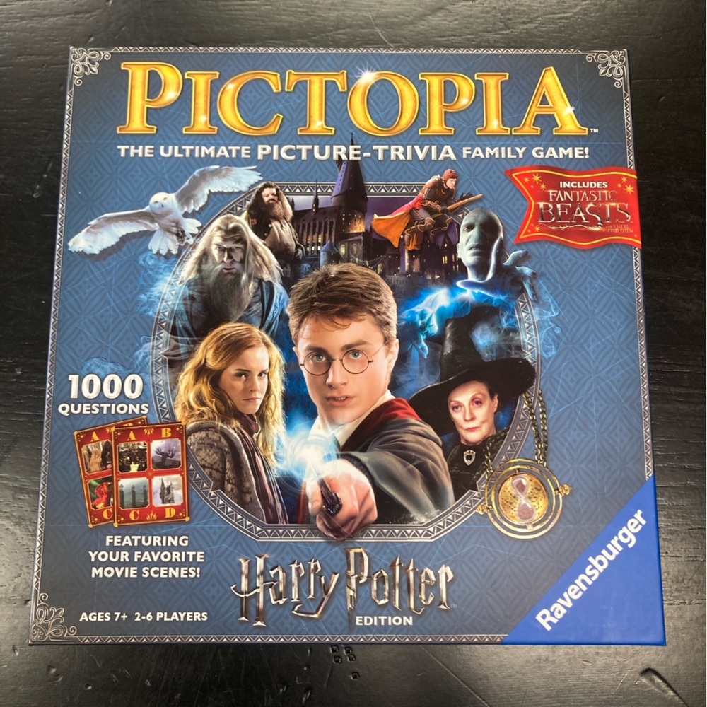 Ravensburger Pictopia Harry Potter Edition Board Game - Blue